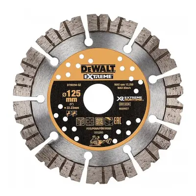 Dia kotouč do drážkovací frézy 125mm DeWALT DT90294 DT90294