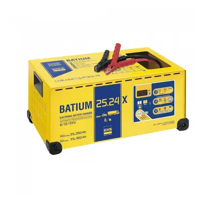 Automatická nabíječka autobaterií GYS BATIUM 25/24 X pro 6/12/24 V 024830