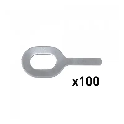 Rovná hliníková vytahovací oka GYS AlMgSi 1,5 mm pro ARC PULL - 100ks 059474