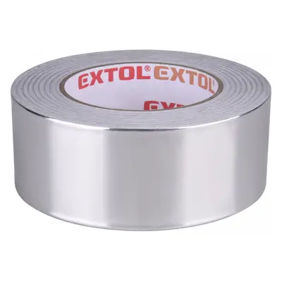 Páska lepící ALU EXTOL PREMIUM, hliníková, 50mm x 50m tl. 0,03mm, akryl. lepidlo 8856332