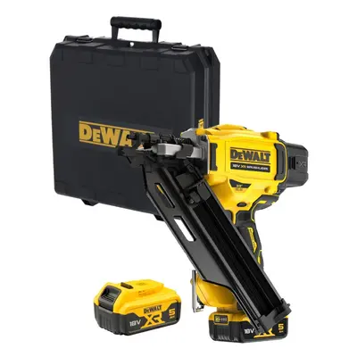 AKU hřebíkovačka 2x5Ah DeWALT DCN930P2 18V, nabíječka, kufr DCN930P2