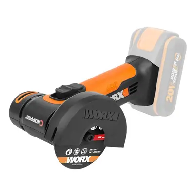 WORX Aku úhlová bruska WX801.9 20V, 76mm - bez akumulátoru - Powershare 45908019