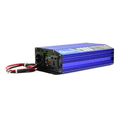 Sinusový měnič napětí 12V/230V 1000/2000W GEKO G17014