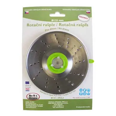 ROTO Kruna ROTO - Rotační rašple 125x22,2mm - 4,0mm - čepel ROTO12540