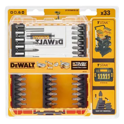 Sada šroubovacích bitů DeWALT DT70709POS, 33 kusů DT70709POS