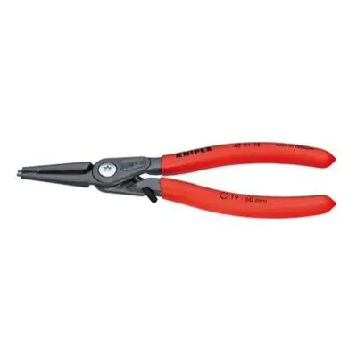 Kleště precizní pro pojistné kroužky KNIPEX 48 31 J1, 140 mm - fosfátováno na šedo, protiskluzov