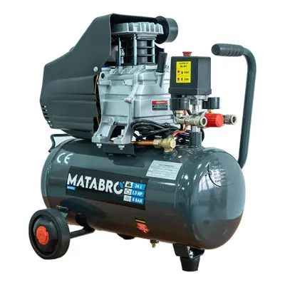 Matabro MB-K102, Olejový kompresor 24l, 230V | 2500W MB-K102