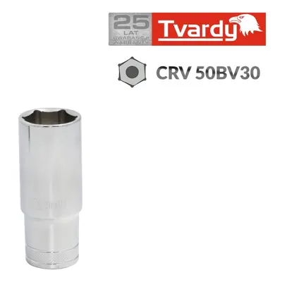 GEKO Dlouhý šestihran 1/4" 14 mm TVARDY (10/100) T00141-14