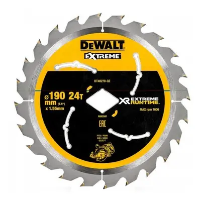 Pilový kotouč 190mm, 24 zubů pro aku pily DeWALT DT40270 DT40270