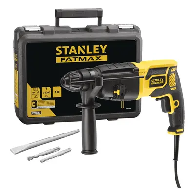 Stanley FatMax kombinované vrtací kladivo SDS+, 750W 1.8J v kufru KFFMED500K