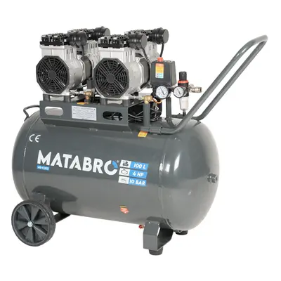 Bezolejový kompresor Matabro MB-K205 100l, 230V | 3000W MB-K205