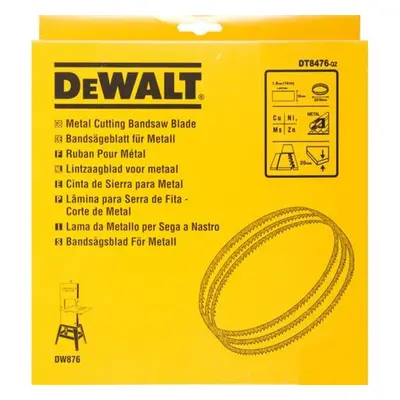 Pilový pás pro DW876 na barevné kovy a plasty přímý řez 12mm DeWALT DT8476 DT8476