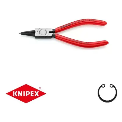 Kleště na pojistné kroužky 140 mm, vnitřní rovné. Knipex - 44 11 J0 - DIN 5265 C. Leštěno, potaž