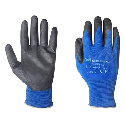 GEBOL Pracovní montážnické rukavice SUPER GRIP blistr - vel.9 709285