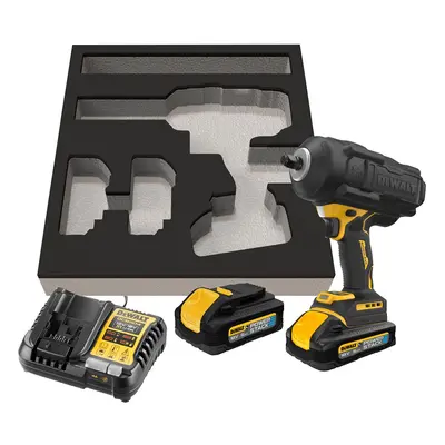 AKU rázový utahovák s velkým momentem DeWALT DCF961H2G 18V, 2x5Ah, nabíječka, PUR DCF961H2G