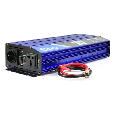 Sinusový měnič napětí 12V/230V 2000/4000W GEKO G17016