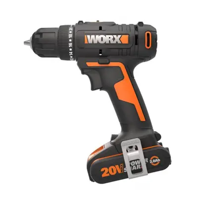 WORX Aku vrtací šroubovák WX100 30Nm 20V, 1*2Ah - Powershare 45900100