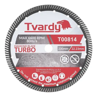 GEKO Turbo diamantový kotouč 230x10x22,23mm T00814