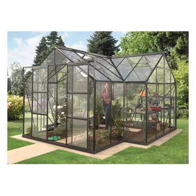 Vitavia Garden Skleník VITAVIA SIRIUS čiré sklo 3 mm černý LG1204