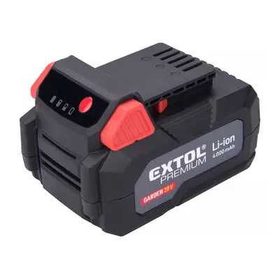 EXTOL PREMIUM Baterie akumulátorová, 20V Li-ion, 4000mAh 8895782