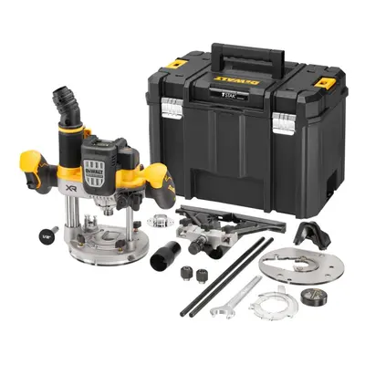 Horní frézka 18V DeWALT DCW620NT 12mm bez aku, kufr Tstak DCW620NT