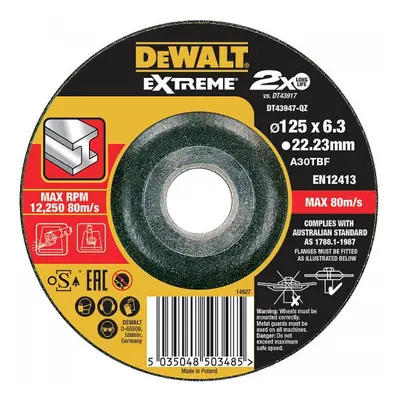 Řezný kotouč 115 x 1,2mm, 10ks DeWALT DT43921 DT43921