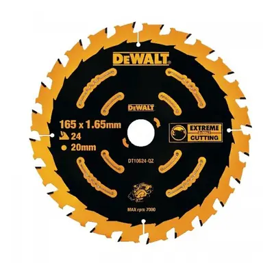 Pilový kotouč 165x20mm, 24 zubů pro aku pily DeWALT DT10624 DT10624