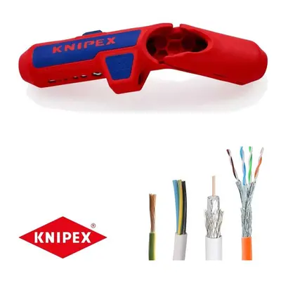 Univerzální odizolovací nástroj KNIPEX ErgoStrip 16 95 01 SB pro praváky 16 95 01 SB