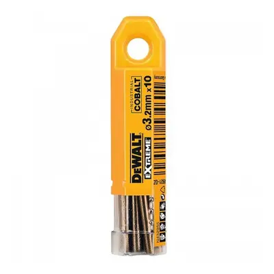 Vrták do kovu HSS-E COBALT 3,2×65mm (10ks) DeWALT DT4921 DT4921