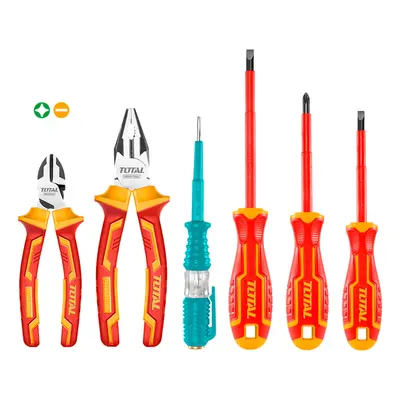 TOTAL Elektrikářské nářadí, sada 6ks, industrial THKIST3062