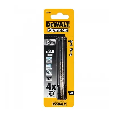 Vrták do kovu HSS-E COBALT 3,5x70mm (2ks) DeWALT DT4903 DT4903