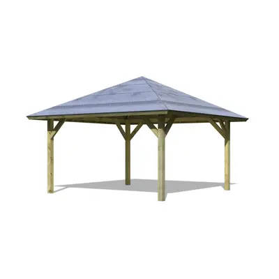 KARIBU HOLZTECHNIK Carport Dřevěný přístřešek na auto KARIBU KIRN 1 68843 LG2490