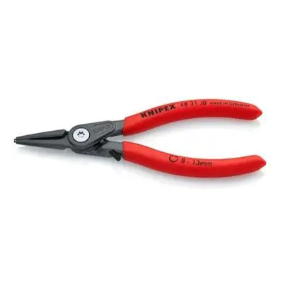 Kleště precizní pro pojistné kroužky KNIPEX 48 31 J0, 140 mm - fosfátováno na šedo, protiskluzov