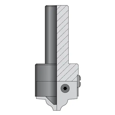 CMT Orange Tools CMT C615 Profilová fréza typ C S=20mm C615350C