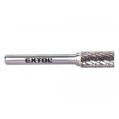 EXTOL INDUSTRIAL Fréza karbidová, válcová s čelním ozubením, pr.10x20mm/stopka 6mm,sek střední(d