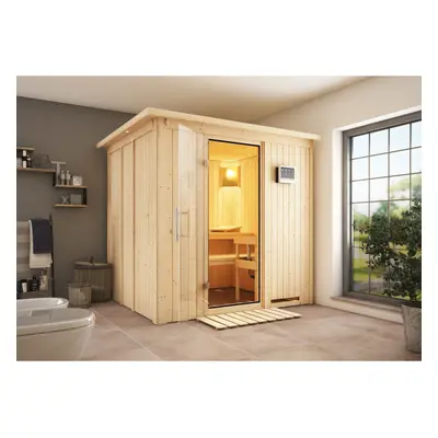 KARIBU HOLZTECHNIK Finská sauna KARIBU SODIN (75698) LG1912