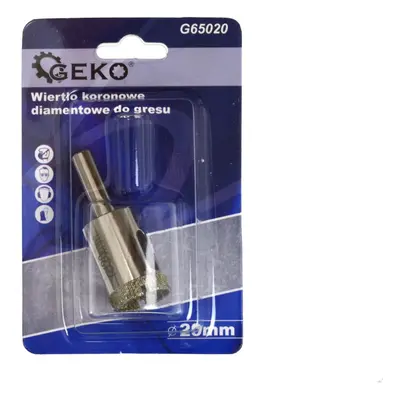 GEKO Diamantový vrták na kameninu 20 mm (1/12/200/400) G65020