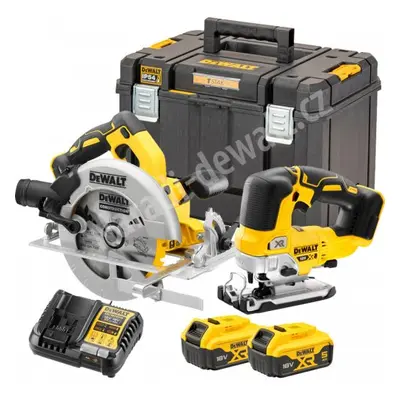 Kombo sada aku nářadí 18V/2x5,0Ah DeWALT DCK2012P2T DCK2012P2T