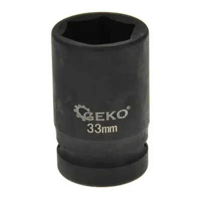 GEKO Rázové hlavice 1" 33 mm černé (50) G10087