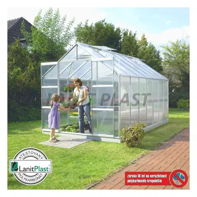 Vitavia Garden Skleník VITAVIA URANUS 11500 PC 4 mm stříbrný LG184