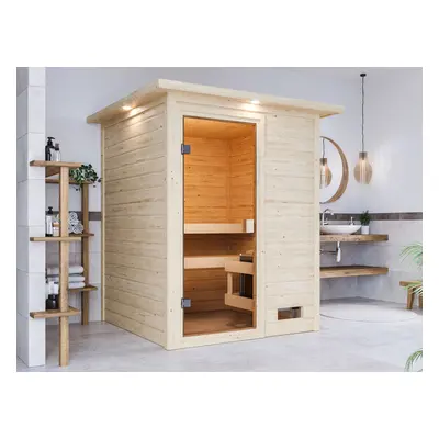 KARIBU HOLZTECHNIK Finská sauna KARIBU SANDRA (6160) LG1953