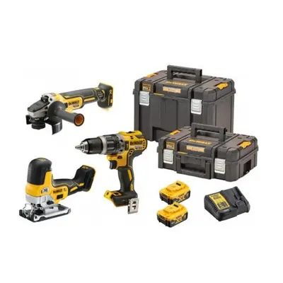 Aku bezuhlíková kombo sada nářadí 18V 2x5,0 Ah XR DeWALT DCK329P2T DCK329P2T