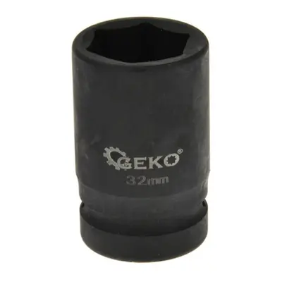 GEKO Rázové hlavice 1" 32mm černé (50) G10086