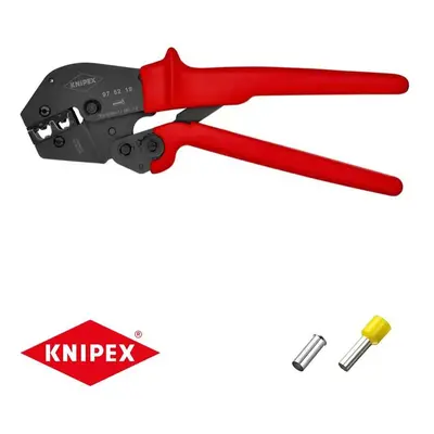 Pákové lisovací kleště 250 mm KNIPEX 97 52 19 - leštěná hlava, vícesložkové návleky 97 52 19