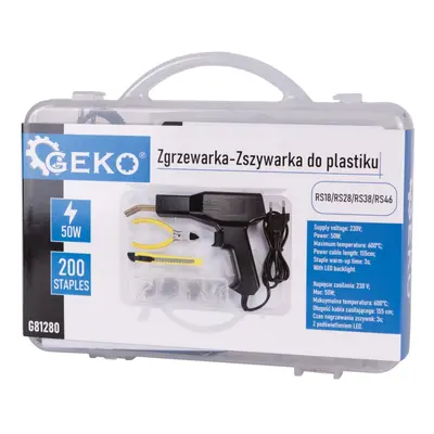 Svářečka plastů sešívačka na plasty 50W GEKO G81280 G81280