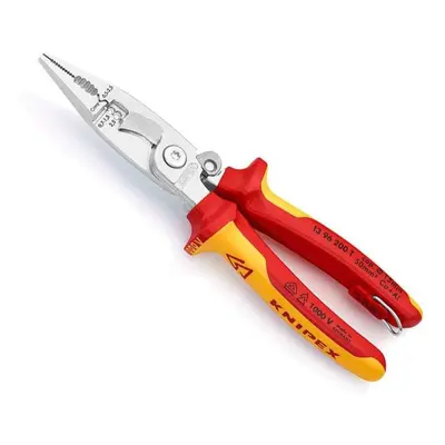 Elektroinstalační kleště s připevňovacím okem Knipex 13 96 200 T (200 mm) 13 96 200 T