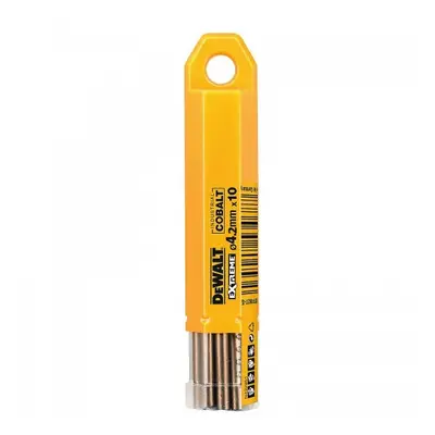 Vrták do kovu HSS-E COBALT 4,2×75mm (10ks) DeWALT DT4926 DT4926