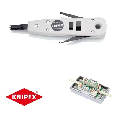 Konektorový narážecí nástroj Knipex 97 40 10 (pro kabely UTP a STP) 97 40 10