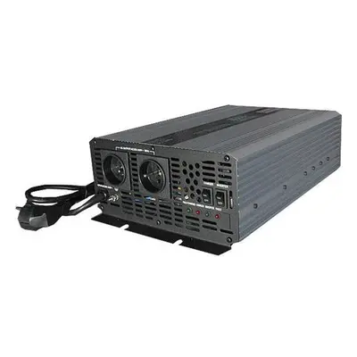 Měnič napětí CARSPA CPS2000 12V/230V 2000W čistá sinusovka+ UPS+ nabíječka 04230501