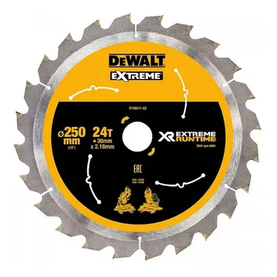 Pilový kotouč 250x30mm 24z DeWALT FLEXVOLT DT99571 DT99571